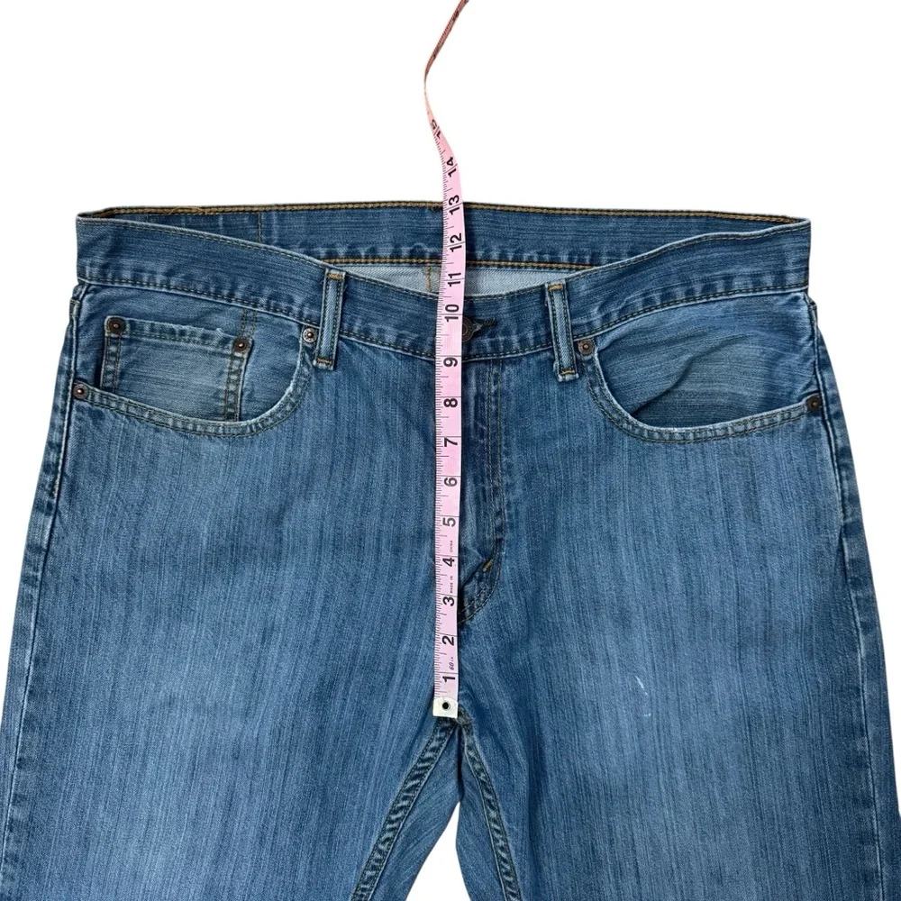 Men's Levis 559 Relaxed Straight Fit Denim Blue Jeans 34 x 34‎